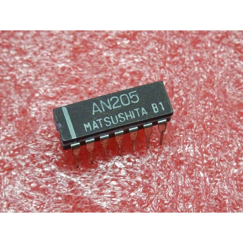 AN205 (Panasonic / Matsushita) - Circuit Intégré Analogique (Boîtier DIP-14)