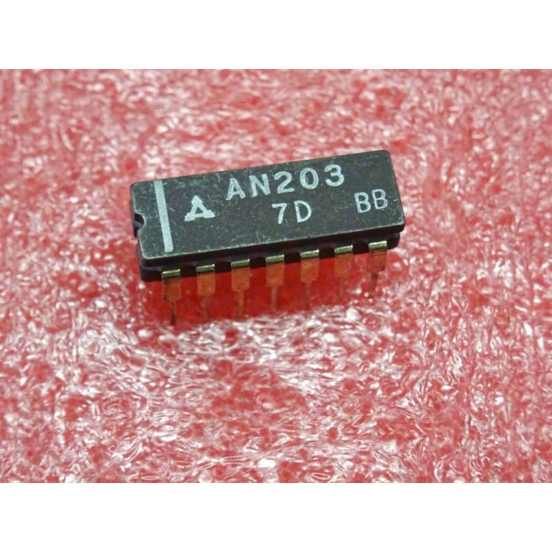 AN203 (Panasonic) - Amplificateur FI AM/FM à 4 Étages (Boîtier DIP-14)