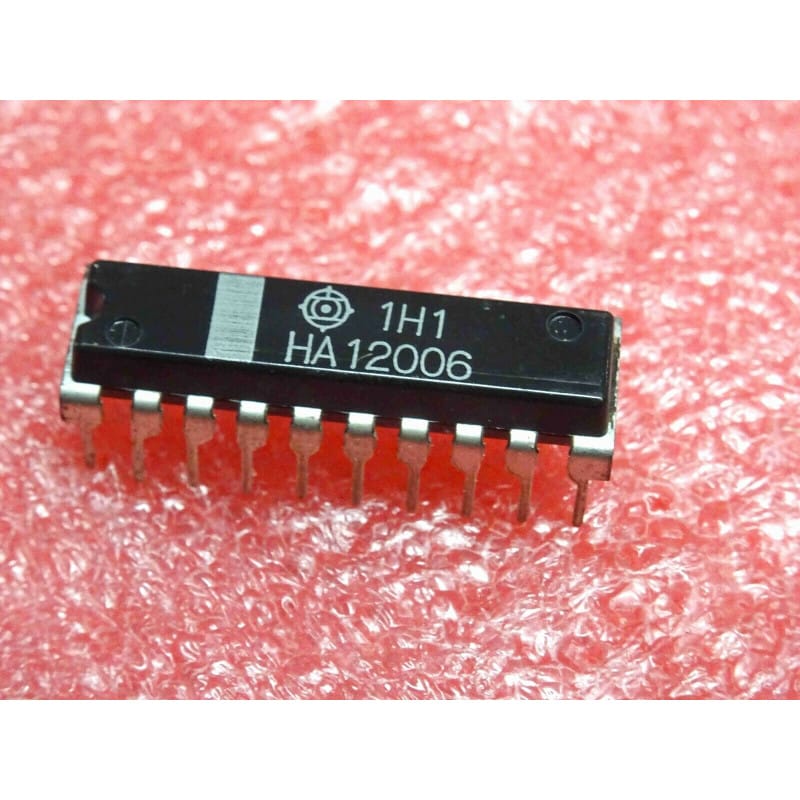HA12006 (Hitachi) - Contrôleur Électronique pour Platine Cassette (Circuit de Commande Logique / Motor Control)