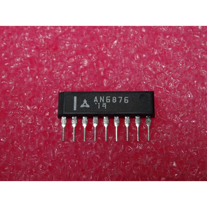 AN6876 (Panasonic) - Circuit Intégré Spécialisé / Pilote ou Régulateur (Boîtier SIL-9)