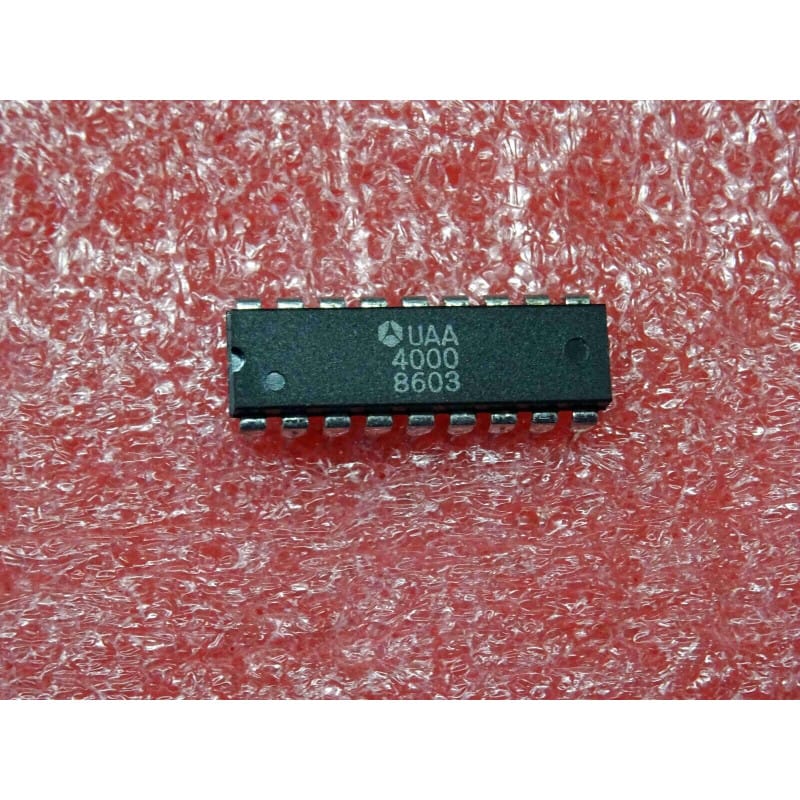 UAA4000 (Thomson / SGS-ATES) - Émetteur pour Télécommande Infrarouge ou Ultrasons (Boîtier DIP-18)