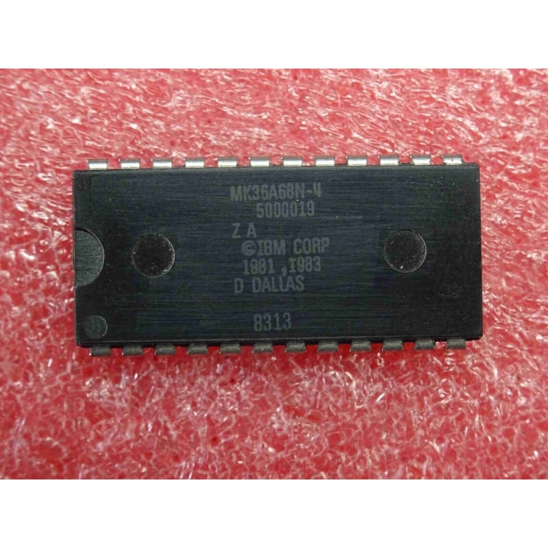 MK36A68N-4 (Mostek) - Module Horloge / RAM Non-Volatile (Boîtier DIP-24)