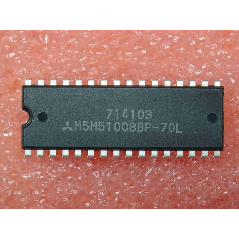M5M51008BP-70L (Mitsubishi) - Mémoire Vive Statique (SRAM) 1M-bit (128K x 8 bits) - Boîtier DIP-32