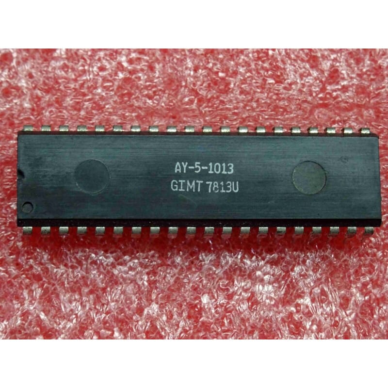 AY-5-1013 (General Instrument) - Récepteur / Émetteur Asynchrone Universel UART (Boîtier DIP-40)