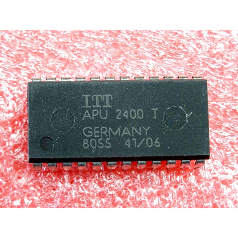APU2400T (ITT Semiconductors) - Processeur Audio / Circuit de Traitement (Boîtier DIP-24)