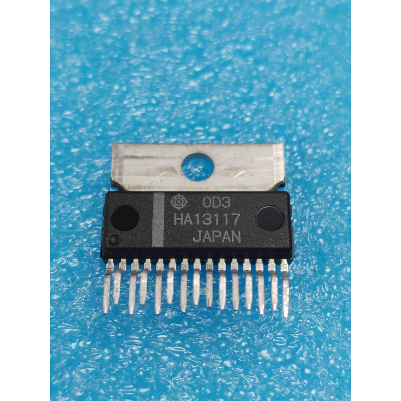 HA13117 (Hitachi) - Amplificateur de Puissance Audio (Boîtier SIL / SIP 12 broches)