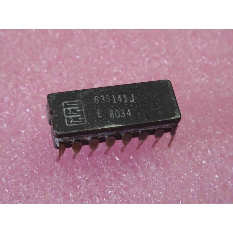 63S141J (MMI Semiconductor) - Mémoire PROM 1k-bit (256x4-bit)