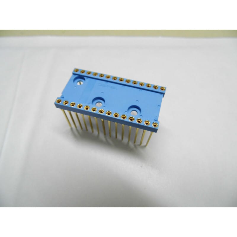 Support de Circuit Intégré Tulipe à Wrapper 28 Broches - Thomas & Betts (Réf: CDF528WECC-M) (Lot de 5)