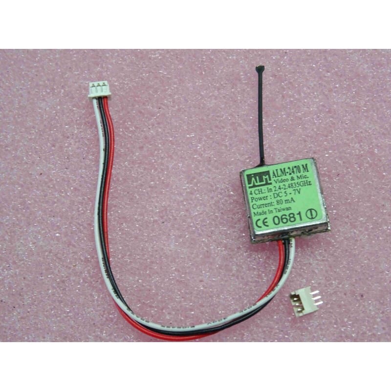 [195400903812] ALM-2470M - Module Émetteur/Récepteur Vidéo et Audio 4 Canaux 2.4 GHz