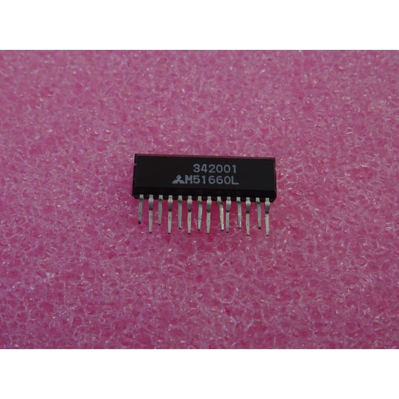 M51660L (Mitsubishi) - Amplificateur de Puissance Audio / Contrôleur