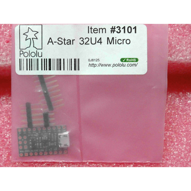 Module Programmable Pololu A-Star 32U4 Micro (USB Micro-B)