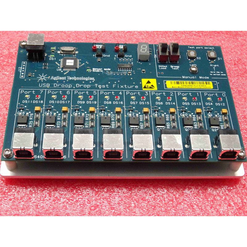 [E2649-66405-79-1714-00012] Carte Agilent E2649-66405-79-1714-00012 (USB 8-Port Droop/Drop Test Fixture)