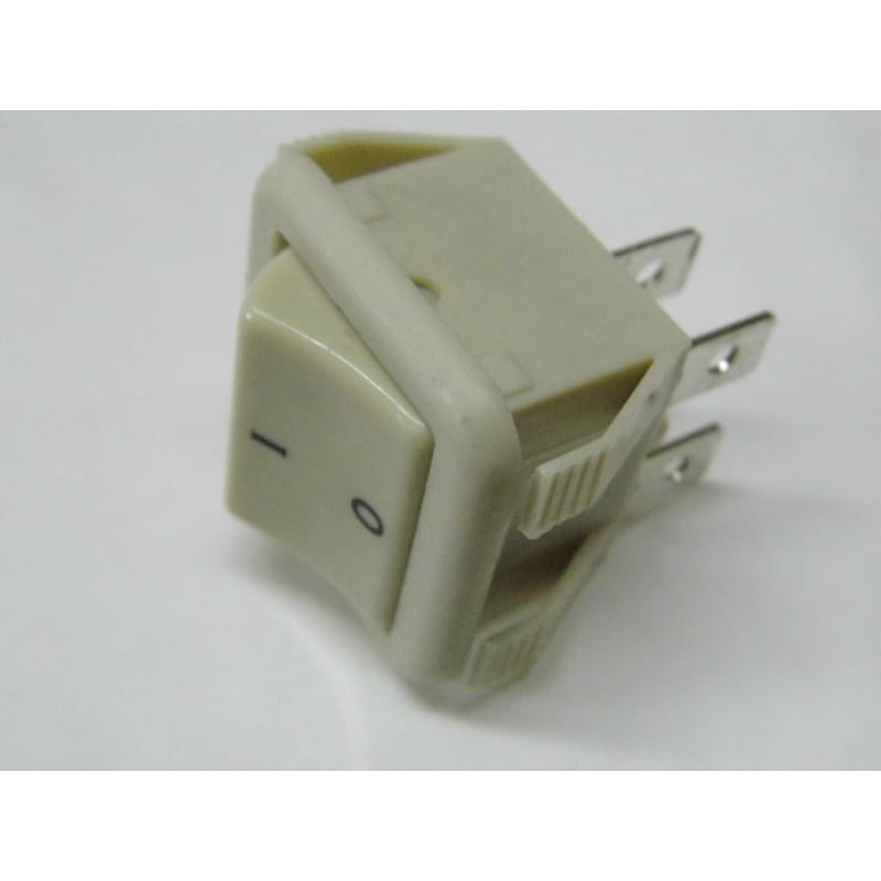 Lot de 2 interrupteurs bipolaires 10A 125/250vac 30 x 30mm. dimensions: 30*30mm, découpe du panneau 25x25mm
