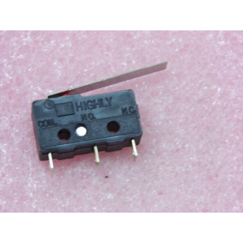 Lot de 4 Micro-rupteurs Subminiatures - Référence IF5052 (5A / 125Vac, Avec Languette)