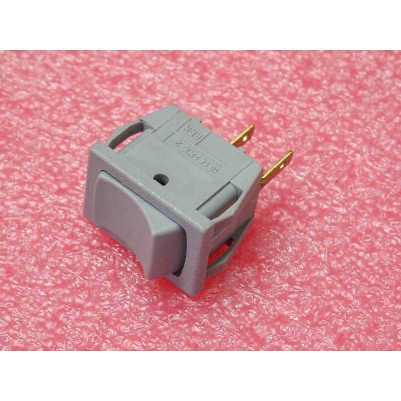 Lot de 2 Mini Interrupteurs à Bascule GMX - Référence 10142MX2 (Gris, Découpe 11 x 14,5 mm)