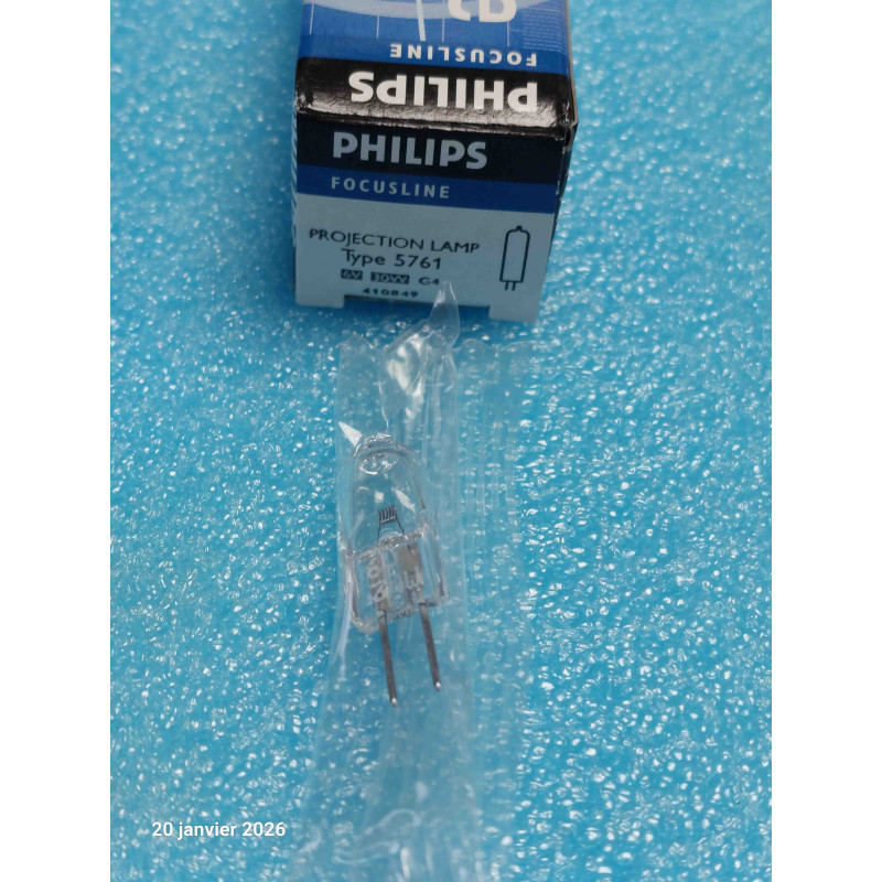 Lampe de Projection Philips 5761 - 6V 30W - Culot G4