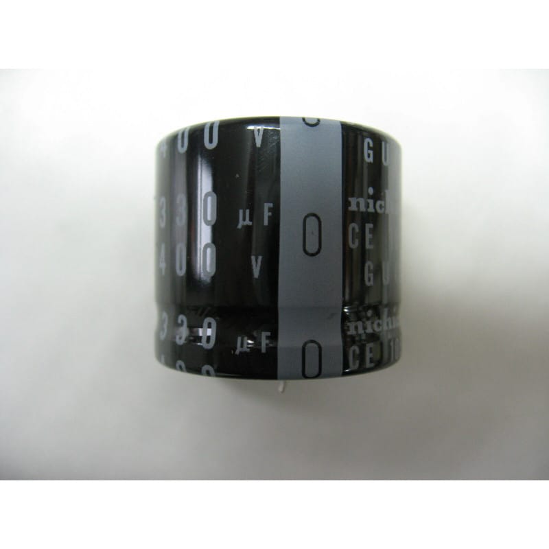 [200892386203] Condensateur Électrolytique Aluminium Snap-In Nichicon (400V, 330 µF, 105°C)