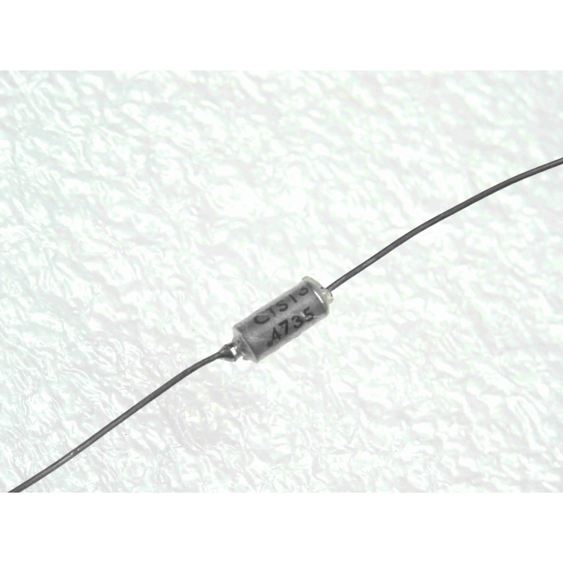 (Lot x10) Condensateur Tantalum Axial 0,47 µF 35V 20% - Série CTS13 (3 x 7 mm)