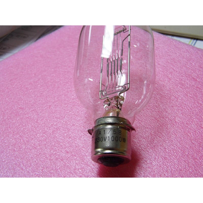 Lampe de Projecteur Professionnelle - Radiag A1/58 - 1000W 230V - Culot P28s