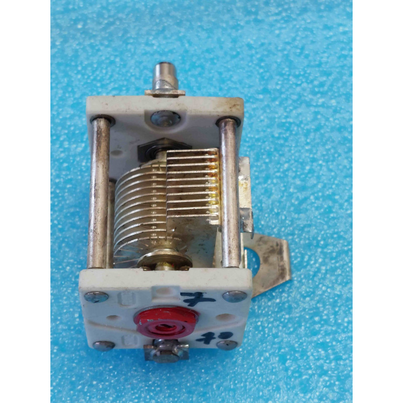 [STARE] (Lot x2) Condensateurs Variables à Diélectrique Air 7 à 70 pF - Stare (Fabriqué en France)