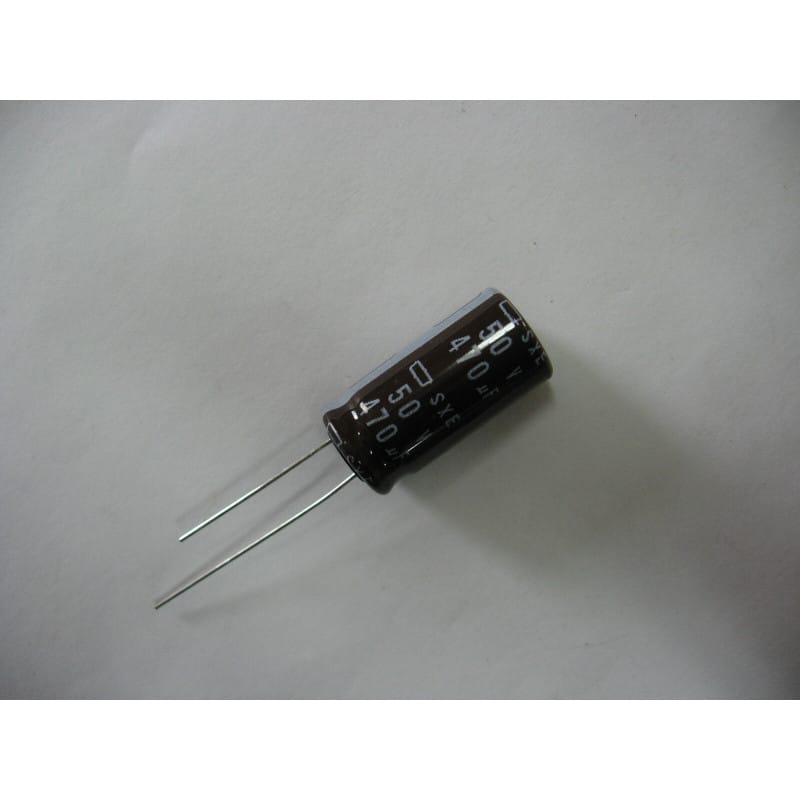 Lot de 9 Condensateurs Chimiques Radiaux 470 µF 50V DC 105°C - Nippon Chemi-Con (Ø 12,8 x 25,4 mm)