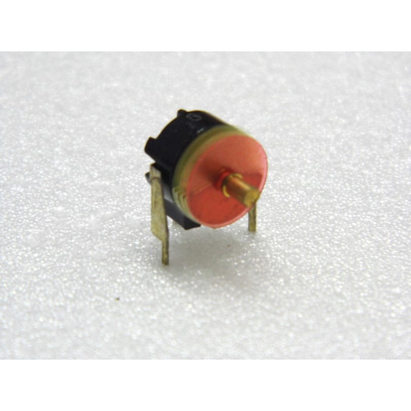 [202236776393] Lot de 3 Condensateurs Ajustables (Ajusteurs / Trimmers) Céramiques 75 pF Max – Sorties Coudées (Tête Non Fendue / Axe Moleté-Six Pans)