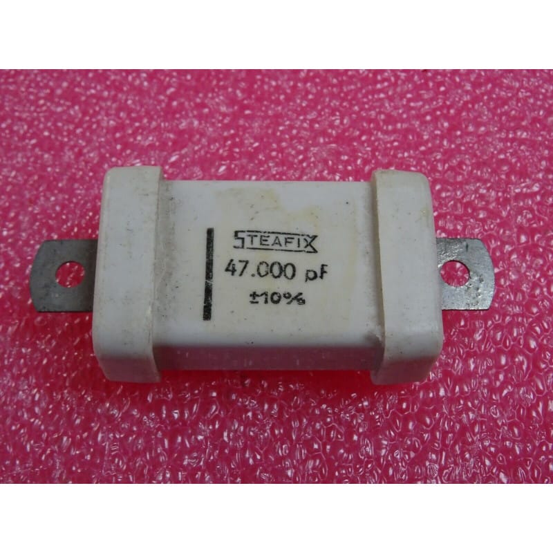 Condensateur Haute Tension 47 000 pF (47 nF) 1500V DC / 500V AC ±10% – STEAFIX (Série Professionnelle / Uncc)