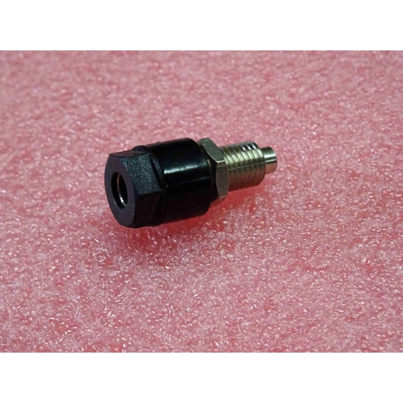 Lot de 5 Douilles Bananes Femelles 4 mm à Souder pour Panneau (Couleur Noire)
