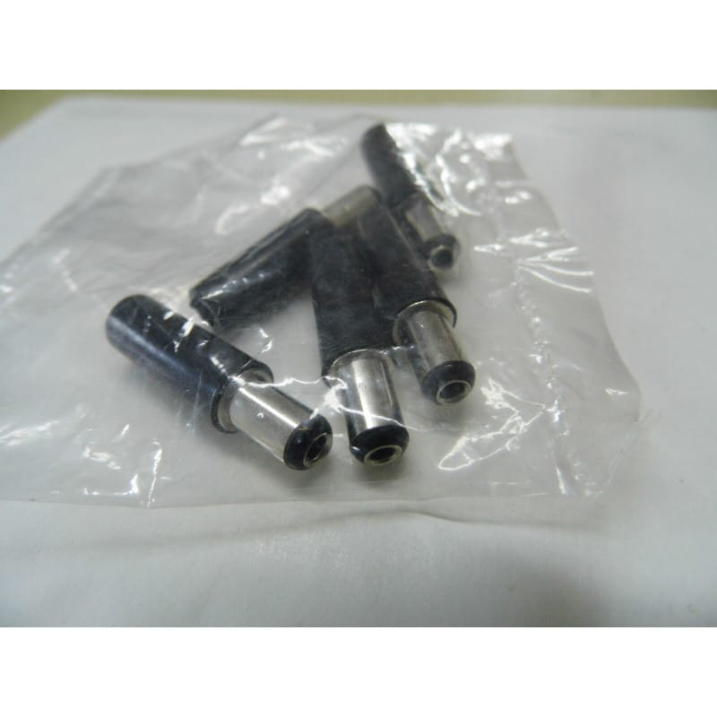 Lot de 5 Fiches Mâles d'Alimentation DC Jack (2,5 mm Interne / 5,5 mm Externe – Longueur Corps 35 mm)
