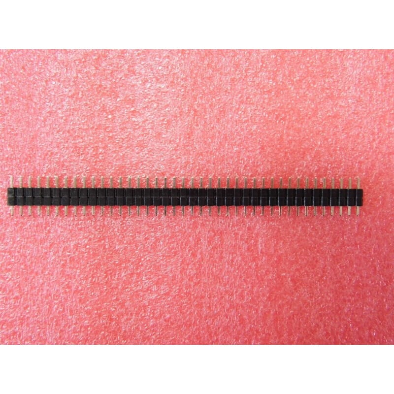 Lot de 10 Barrettes de Broches Mâles Droites Sécables 1 x 40 Pins Étamées – Profil Extra-Court Spécial Liaisons Inter-Cartes (Hauteur Totale 11 mm)