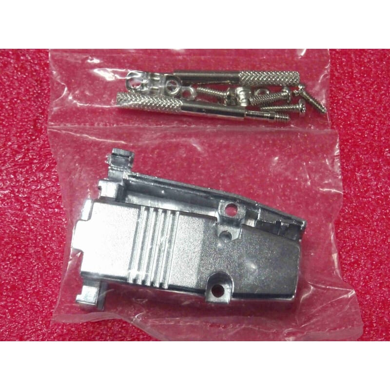 Lot de 2 Capots / Boîtiers Métalliques à Vis – Dacomex 9020B (pour Connecteurs D-SUB HD15 VGA & SUB-D 9 Broches DB9 COM)