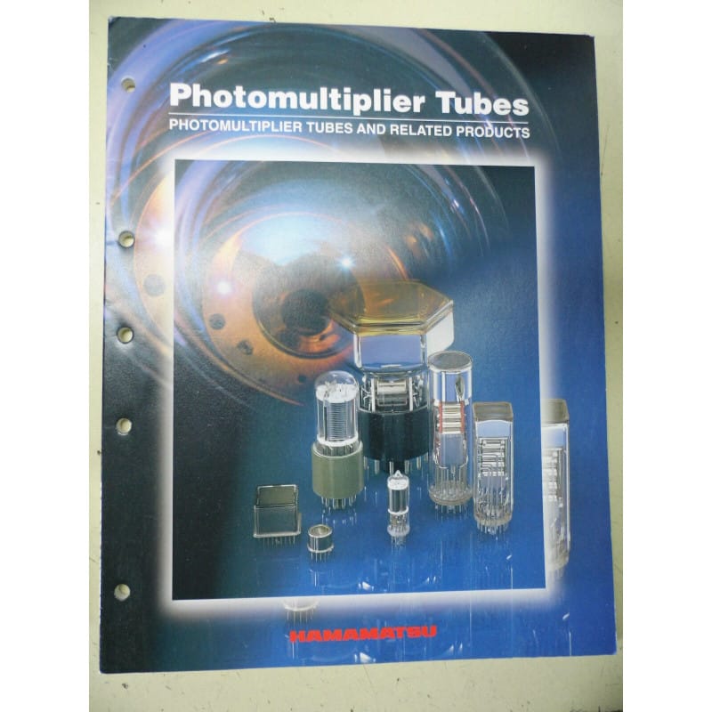 Catalogue Technique Constructeur & Recueil de Spécifications – Tubes Photomultiplicateurs & Produits Associés HAMAMATSU / ENERTEC (Édition Juin 2002 – 115 Pages – Anglais)