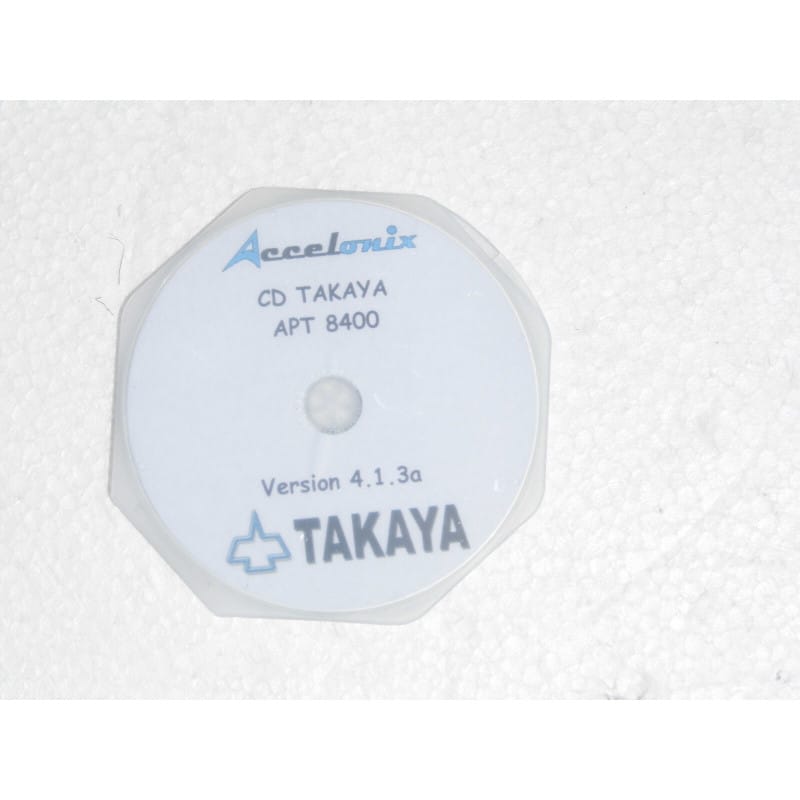 [202345208437] CD Logiciel / Documentation Système pour Testeur à Sondes Mobiles TAKAYA APT-8400 – Version 4.1.3a (Accelonix / Takaya Corporation)