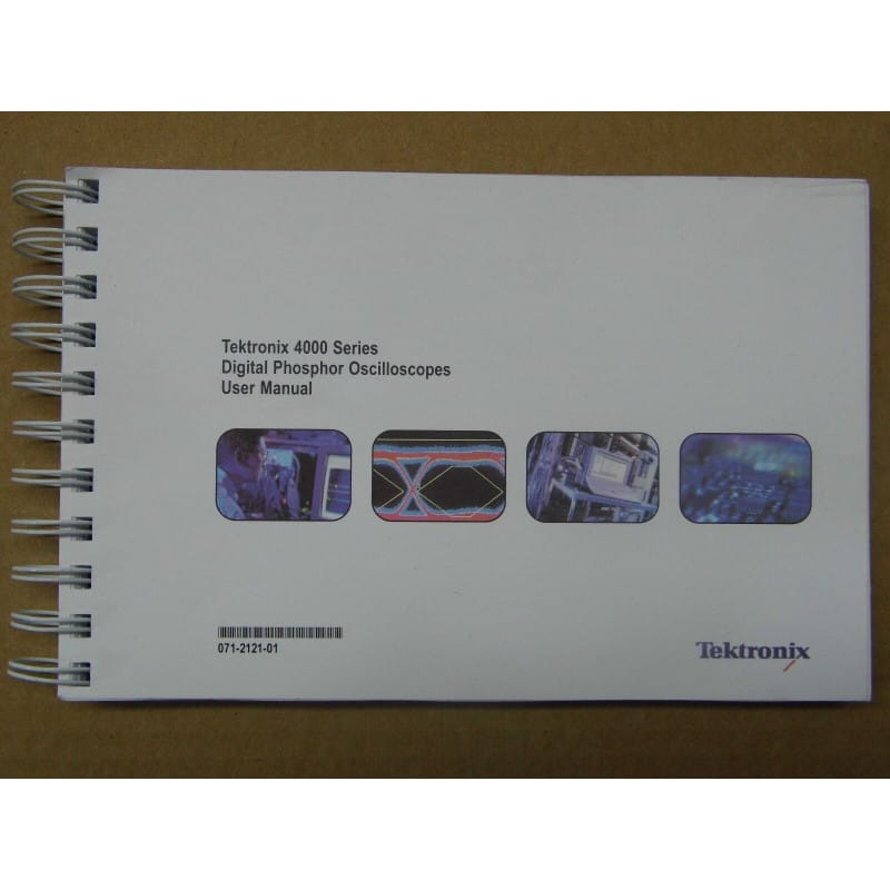 [202339031078] Manuel d'Utilisation Officiel Constructeur – Oscilloscopes Numériques à Phosphore TEKTRONIX Série DPO4000 / MSO4000 (User Manual – 308 Pages – Anglais)