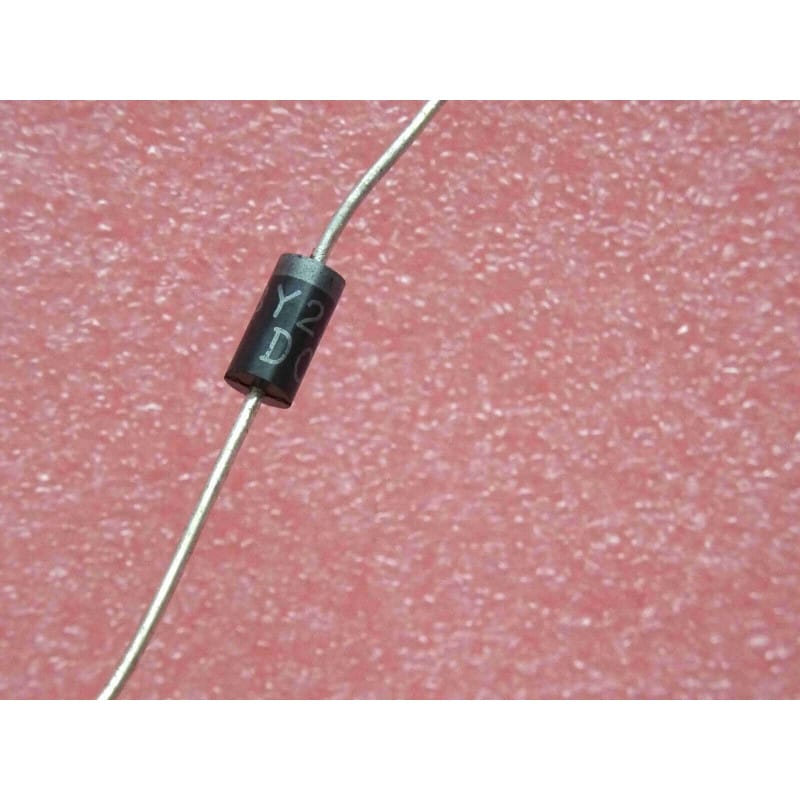Lot de 10 Diodes de Redressement Rapide BY299 (800 V / 2 A / 500 ns – Boîtier Axial DO-201AD)