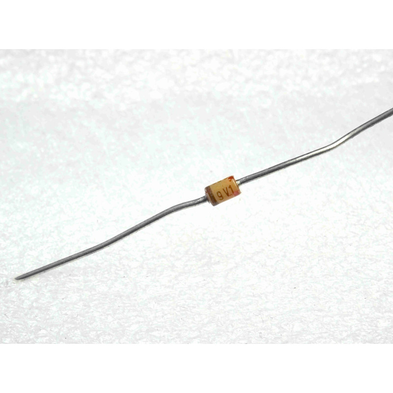 Lot de 100 Diodes Zener BZX85C 9V1 (9,1 V / 1,3 W / Tolérance 5% – Boîtier Verre DO-41)