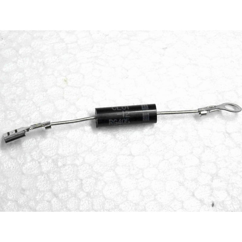 Diode Haute Tension pour Four Micro-Ondes CL01-12 (12 kV / 350 mA à 450 mA – Terminaisons Cosse Faston & Œillet de Masse M4)