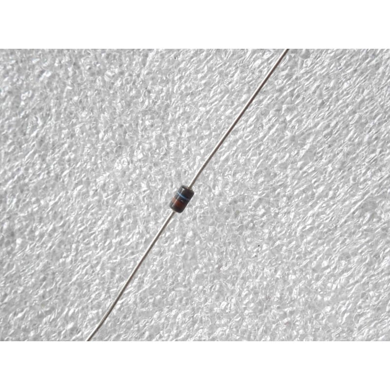 Lot de 10 Diodes Haute Tension & Commutation BAX16 (150 V / 200 mA / 600 mA – Boîtier Verre DO-35 )
