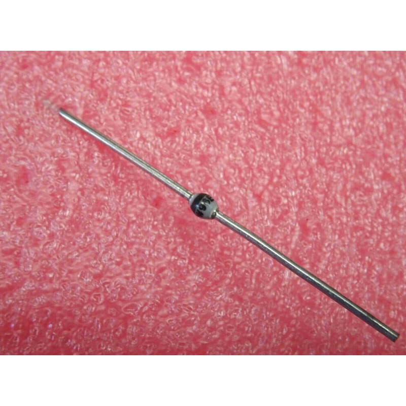 Lot de 5 Diodes à Avalanche Contrôlée & Commutation Rapide Philips BYW96E (1000 V / 3 A / Verre Fritté SOD-64)