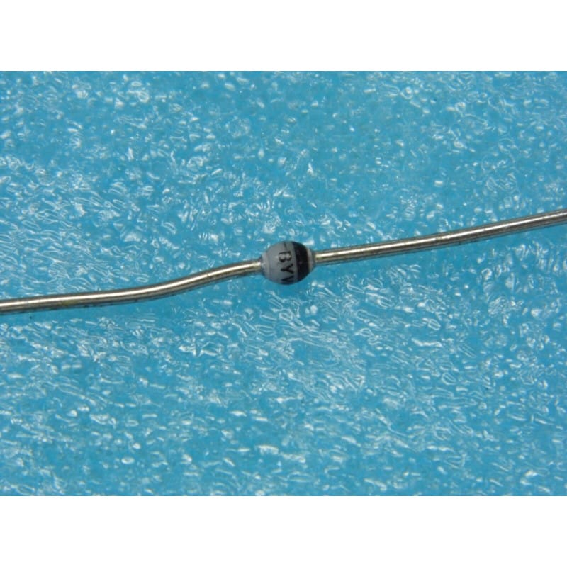 [BYW95C] Lot de 5 Diodes à Avalanche Contrôlée & Commutation Rapide Philips / Vishay BYW95C (600 V / 3 A / Verre Fritté SOD-57 / SOD-64)