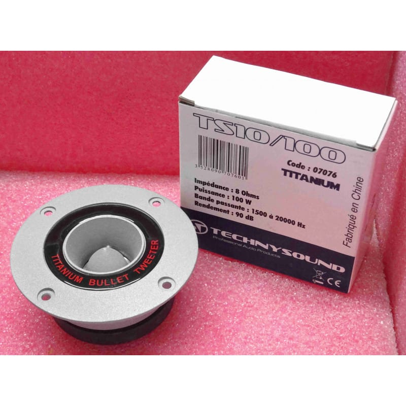 [TS10/100] Haut-parleur Technysound Titanium TS10/100 - 100W / 8 Ohms