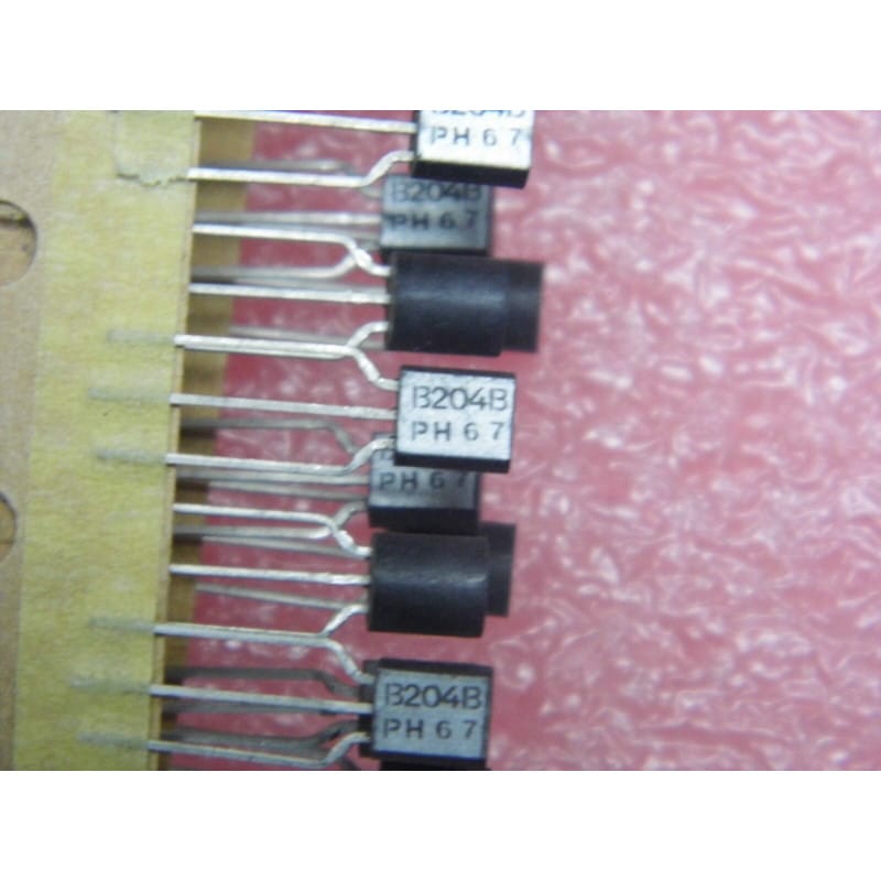 Diode Double Varicap / Varactor VHF Cathode Commune Philips BB204B / BB 204 B (Appairée / Bande FM / Boîtier Plastique TO-92)