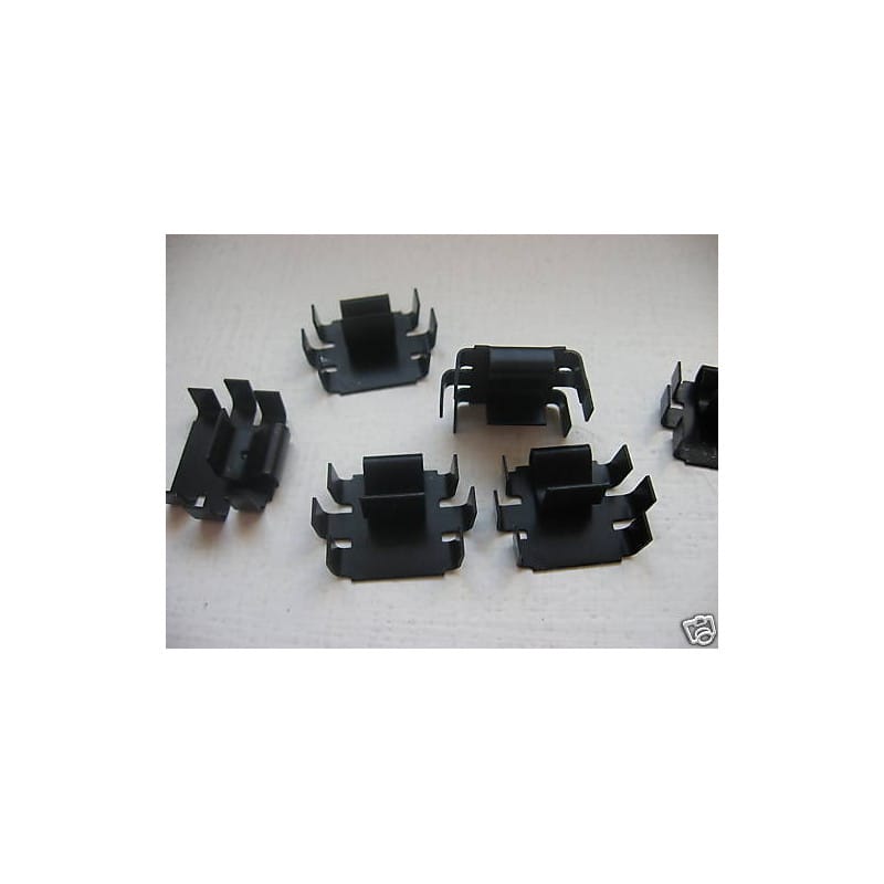 [190276349517] Lot de 20 Dissipateurs Thermiques Profilés PSC2-2CB pour Boîtiers TO-220 (Format Compact Vertical / Anodisé Noir)