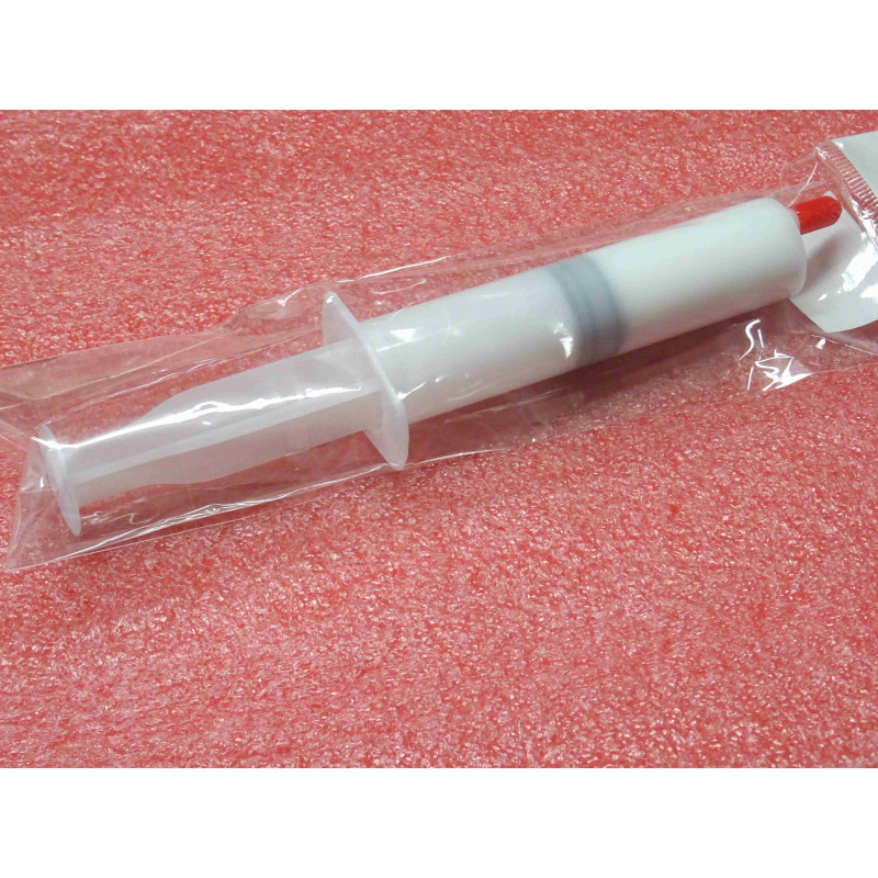 [190405684800] Pâte Thermique Blanche Silicone Conductrice (Seringue de 20 g – Plage -50°C à +180°C)