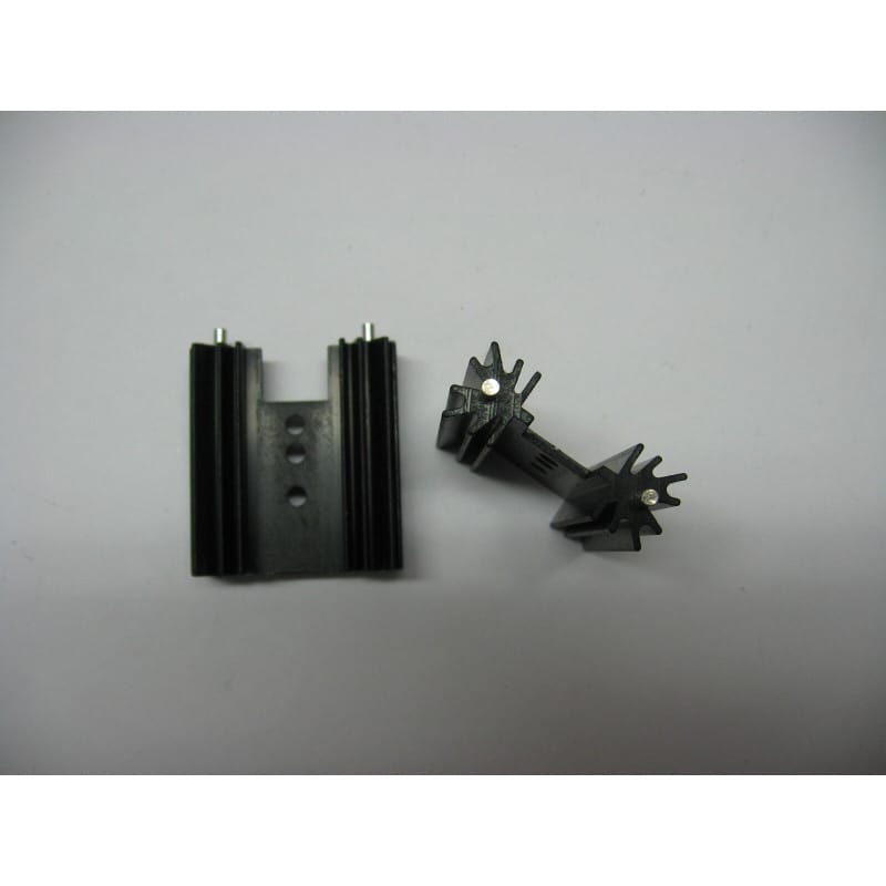Lot de 4 Dissipateurs Thermiques en Aluminium pour Boîtiers TO-220, TOP-3 & TO-247 (Format Profilé Haute Dissipation)