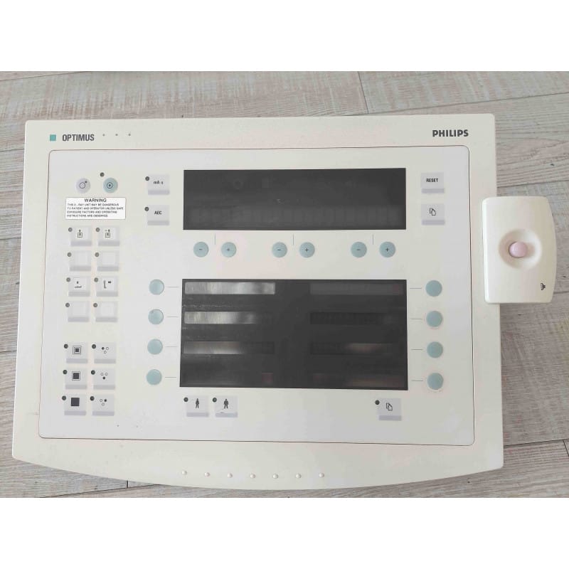 [989000002403] Console de Contrôle / Pupitre Opérateur Philips EasyDiagnost / Optimus X-Ray P/N 9890 000 02403 / 989000002403 (Générateur Rayons X & Table Télécommandée)