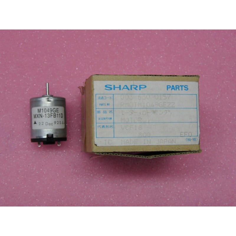 [190394246956] Micromoteur de Chargement et Mécanisme d'Origine Sharp RMOTM1049GEZZ / 36300157 (Pièce Détachée SAV Officielle Sharp OEM)