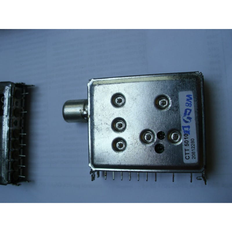 [190580858860] Bloc Tuner RF / Tête HF d'Origine Thomson CTT5010 / 208122809 pour Châssis TV ICC17 (Module Blindé Synthétiseur PLL I2C Bus – Neuf en Emballage d'Origine Thomson)