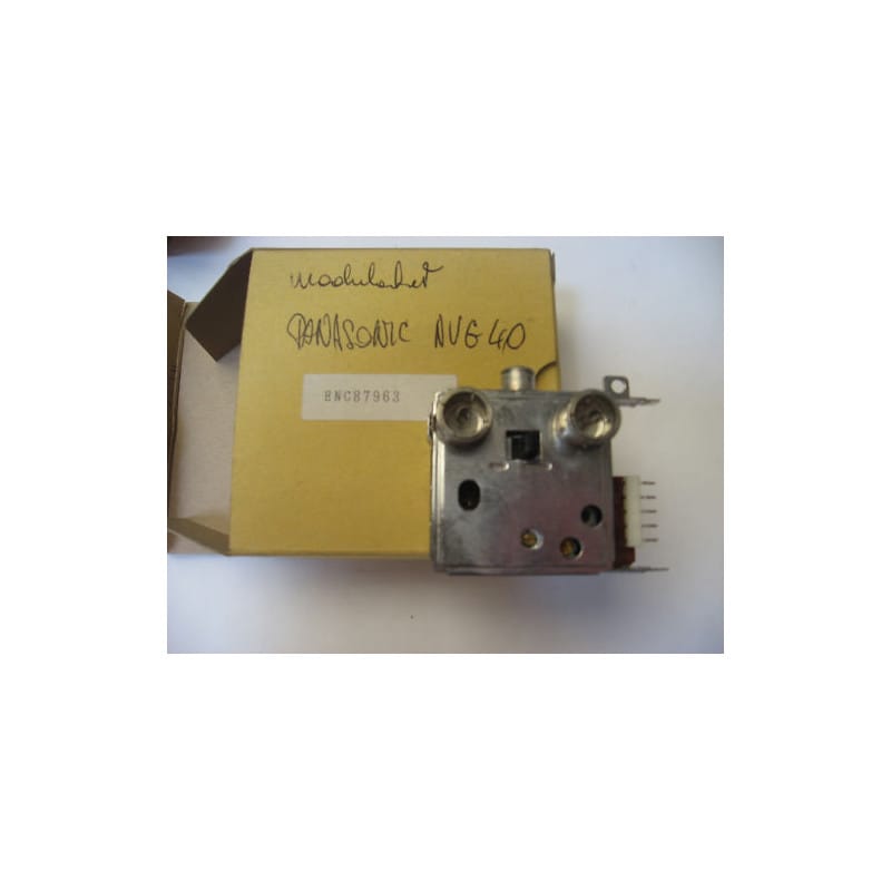 Bloc Modulateur RF / Convertisseur UHF d'Origine Panasonic Matsushita ENC87963 / ENC-87963 pour Magnétoscope VHS Série NV-G40 (Module Blindé RF Modulator Unit)