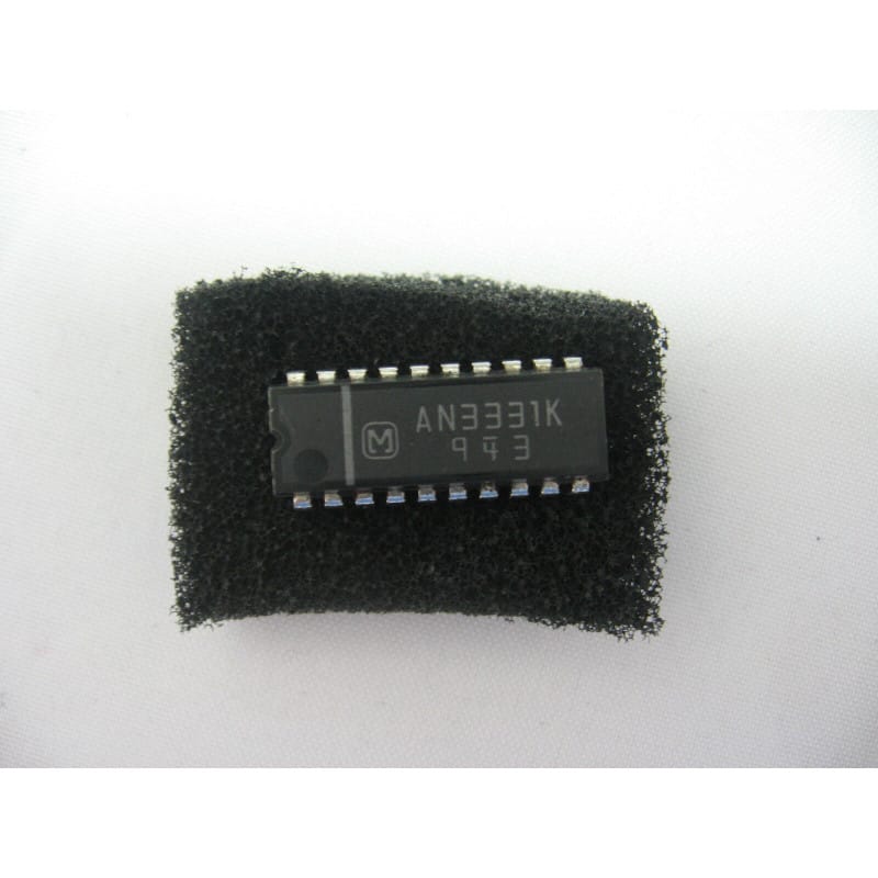 Circuit Intégré de Traitement Signal Vidéo / Chrominance Matsushita – Panasonic AN3331K / AN 3331 K (VCR / Video Signal Processing IC – Boîtier DIP / SDIP Traversant)